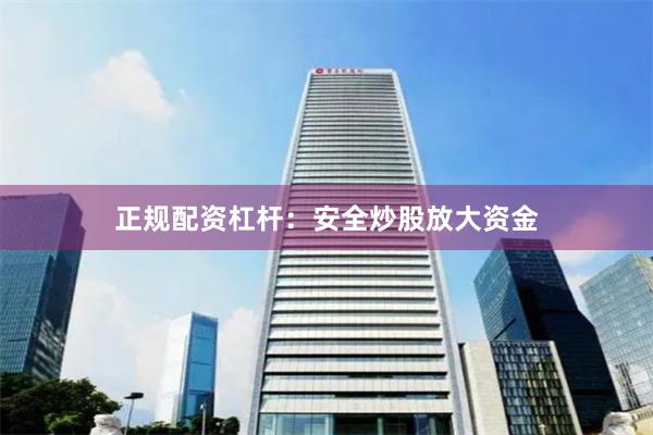 正规配资杠杆：安全炒股放大资金